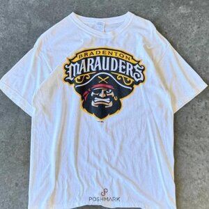00s Bradenton Marauders shirt sweatshirt retro vtg